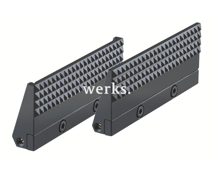 Зубчатые вставки NCK, размер 4, ширина губок 160, закаленные + шлифованные, для необработанных заготовок Röhm 148918