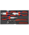 Набор клещей "Basic", 4 клещей во вкладыше из поропласта Knipex KN-002001V01