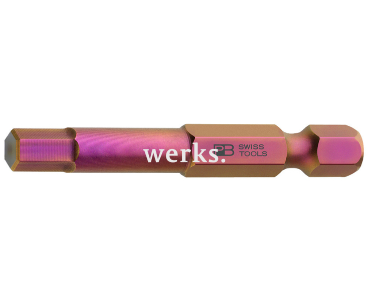 Бита HEX PrecisionBits E6,3 с внешним шестигранником 1/4 PB Swiss Tools PB E6.210 / 10 M10