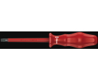Отвертка Wera Kraftform Classic 1760 i VDE WE-031240 0.4 x 2.5 x 80 шлицевая изолированная