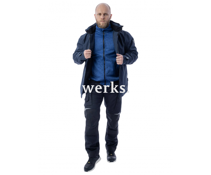 Летняя куртка-парка Brodeks KS213 синий (M)