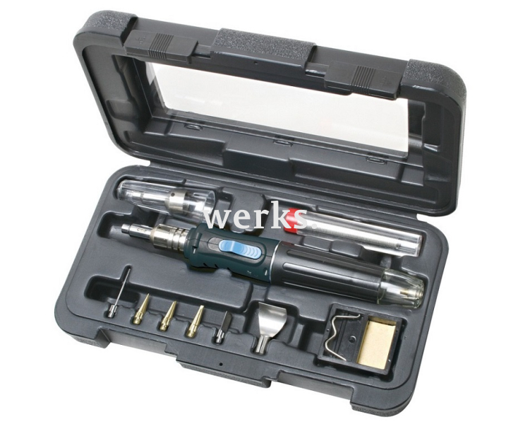 Паяльник газовый с аксессуарами ProsKit GS-200K