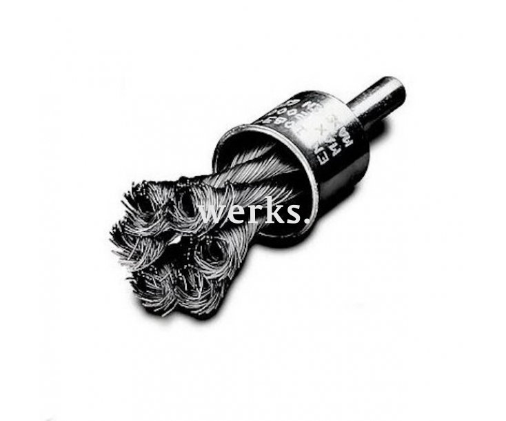 Щетка концевая жгутовая нерж. Ø22 мм Lessmann 454 358