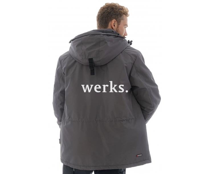 Зимняя куртка-парка Brodeks KW204 серый (XXXL)