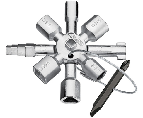 KNIPEX TwinKey для распространенных шкафов и систем запирания KN-001101