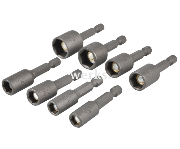 Набор торцовых головок 1/4" 869/4 M A SB с постоянным магнитом Wera WE-073495 8 шт.