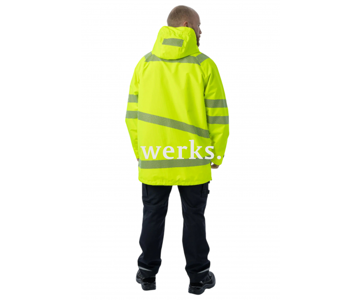 Летняя сигнальная куртка-парка Brodeks KS223 желтый (L)