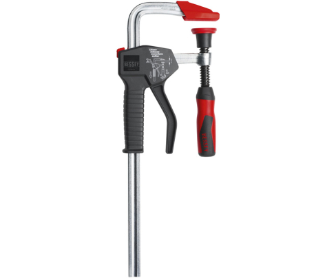 Струбцина для работы одной рукой EHZ с двухкомпонентной рукояткой из пластика Bessey BE-EHZ30-2K