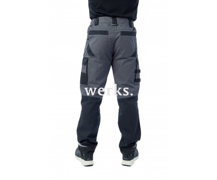 Летние брюки Brodeks KS 302 C графит серый/черный (66)