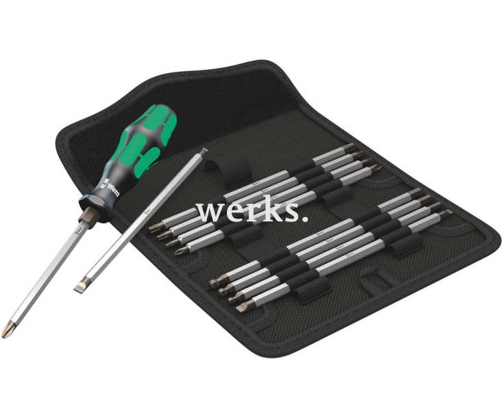 Kraftform Kompakt 88/1 Сумка с насадками и держателем Wera WE-002990 11 предметов