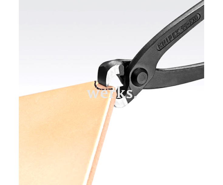 Клещи арматурные особой мощности, с высокой передачей усилия Knipex KN-9910300SB в блистере