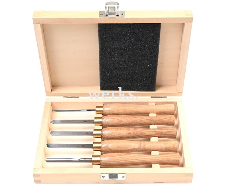 Набор резцов по дереву 5 штук Proxxon 27023