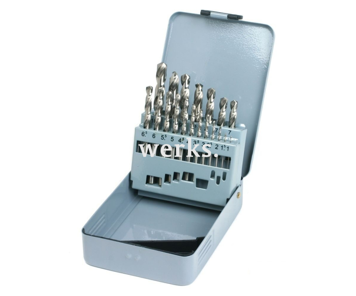 Набор свёрл DIN 338 HSSE 1,0-10,0 мм 19 шт GSR 08347100