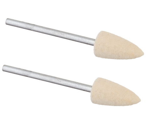 Насадки полировальные войлочные (пуля Ø 8 мм) Proxxon 28801 2 шт.