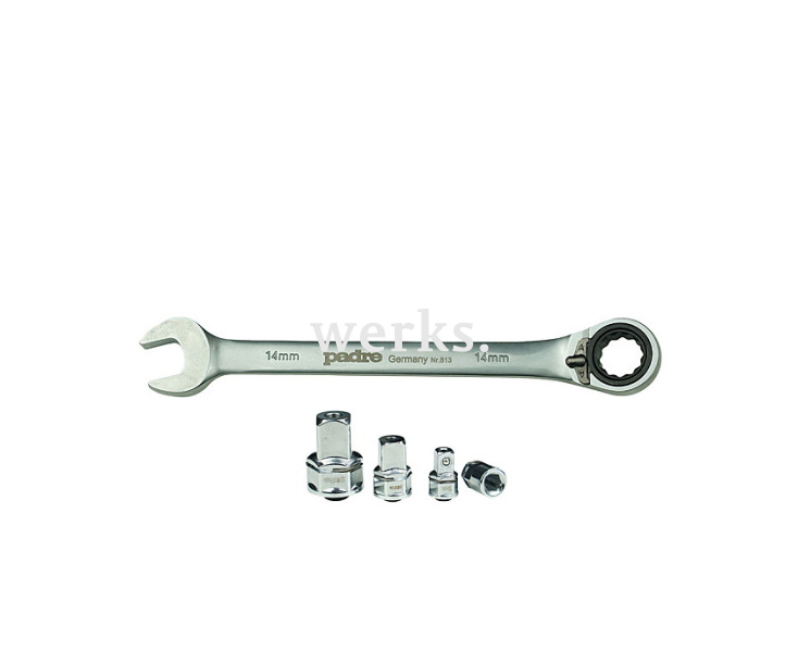 Набор комбинированных ключей с трещоткой 813 P 12 Padre 81340008