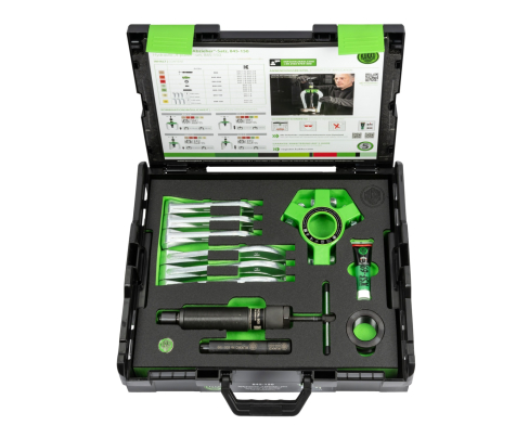 Гидравлический съёмник  с самоцентрирующимися захватами, набор 