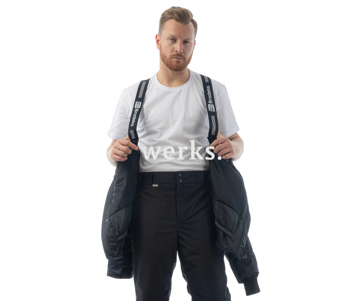 Зимняя куртка Brodeks KW231 синий/черный (XL)