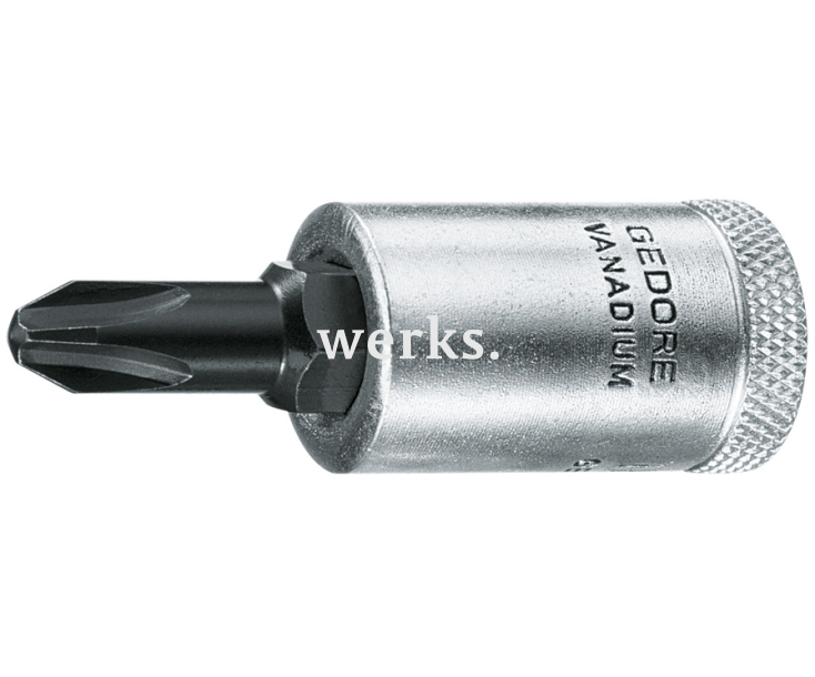 Головка торцевая с отверточной вставкой 3/8