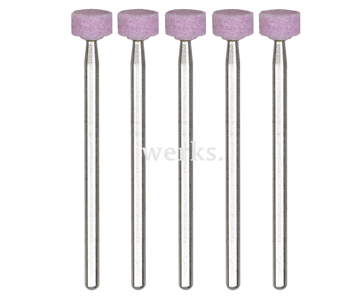 Насадки шлифовальные корундовые (диск Ø 6 мм) Proxxon 28776 5 шт.