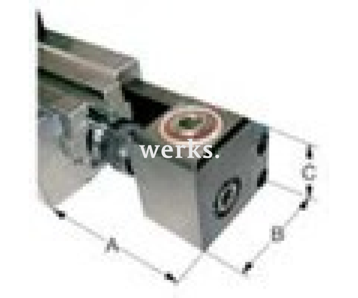 Угловой привод RKK-1 KP 90 GRAD Röhm 154185