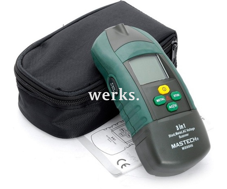 Тестер-детектор скрытой проводки Mastech MS6906