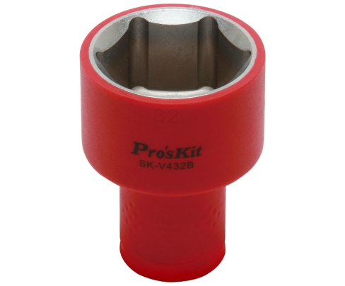 Торцовая головка изолированная 1/2" 32 мм Proskit SK-V432B