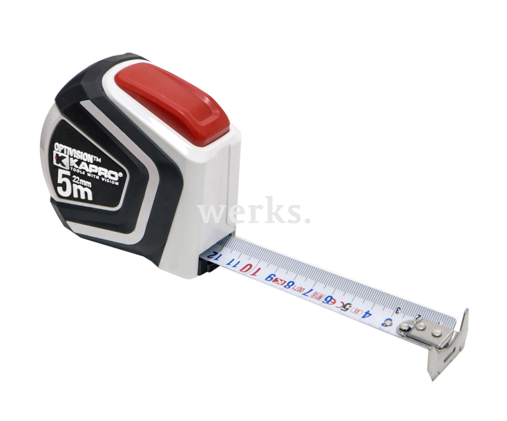 Рулетка измерительная двухсторонняя магнитная 5 м x 22 мм Kapro 510-5M