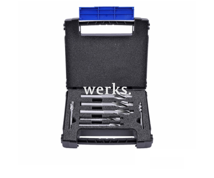 Набор цековок DIN 373 HSSG M3-M12, mittel Werks W.16666600