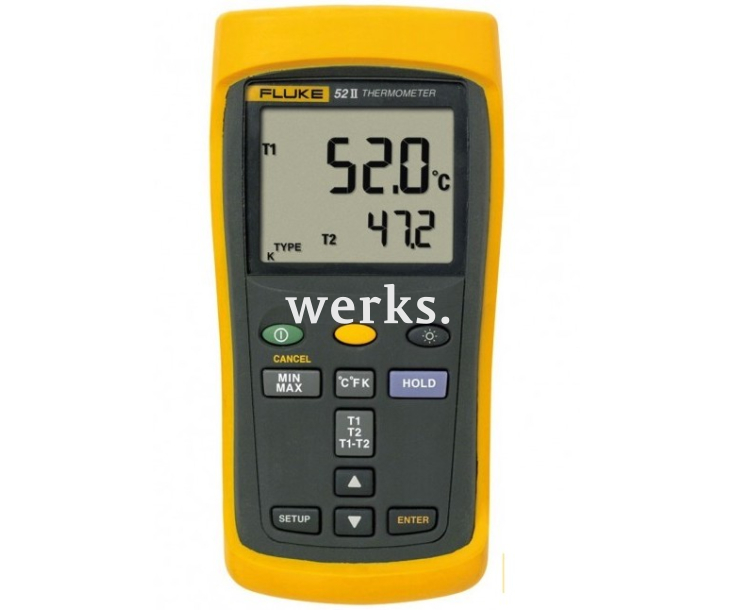 Термометр цифровой Fluke 52 II 3821096 (50 Гц)