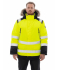 Зимняя сигнальная куртка-парка Brodeks KW217 желтый/черный (M)