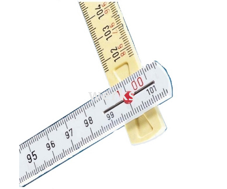 Метр складной Longlife 2 м Wiha 410 2000 27057 белый