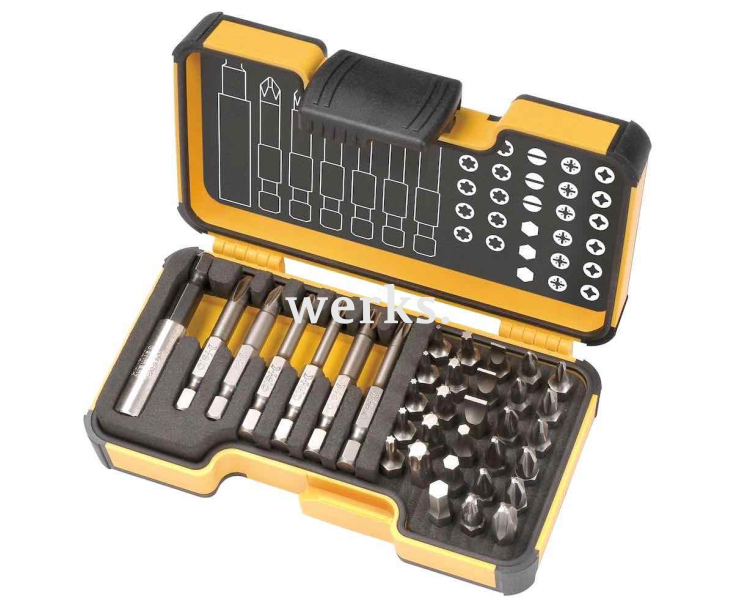 Набор бит Felo с держателем SL PH PZ TX HEX 35 предметов 02073516