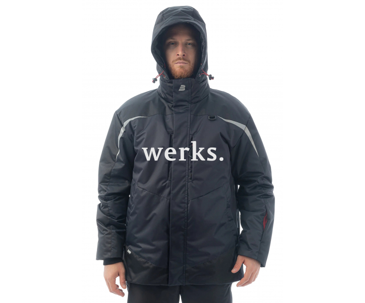 Зимняя куртка Brodeks KW231 синий/черный (L)