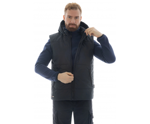 Жилет утепленный Brodeks KW112 черный (L)