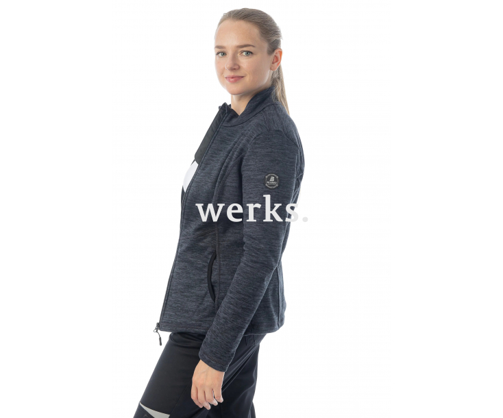 Женская толстовка флисовая Brodeks KS244 cation серый (XXL)