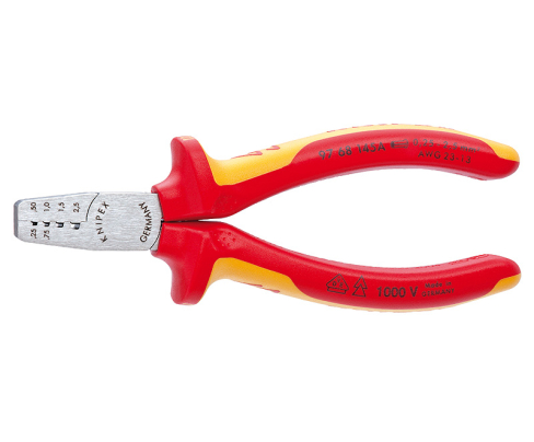 Инструмент для обжима контактных гильз VDE Knipex KN-9768145A