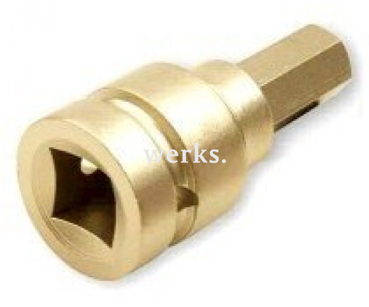 Насадка шестригранная ударная штифтовая искробезопасная Endres Tools 0351145S