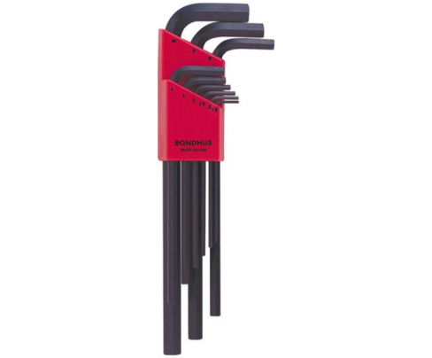 Набор штифтовых ключей HEX Bondhus 12199 длинных 9 предметов