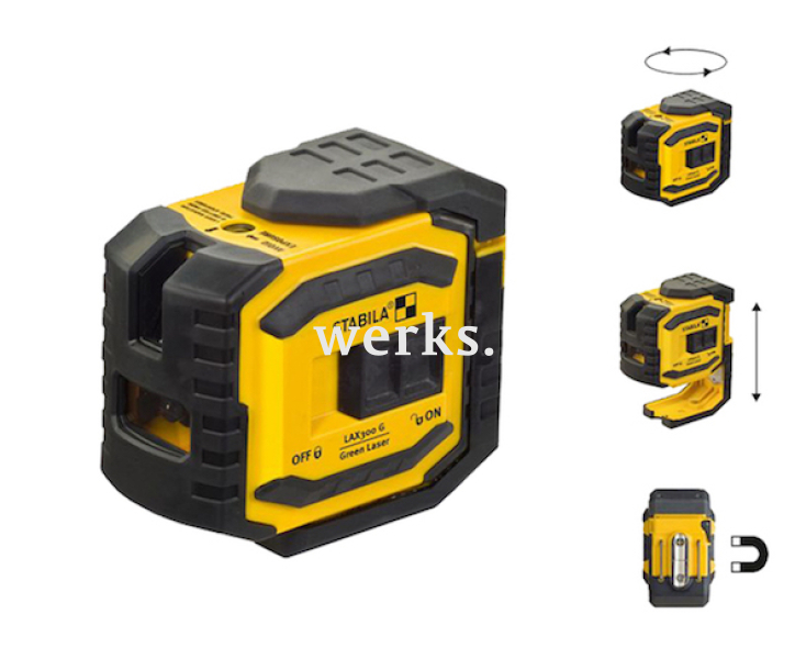 Нивелир лазерный - построитель плоскостей LAX 300 G Stabila 19033