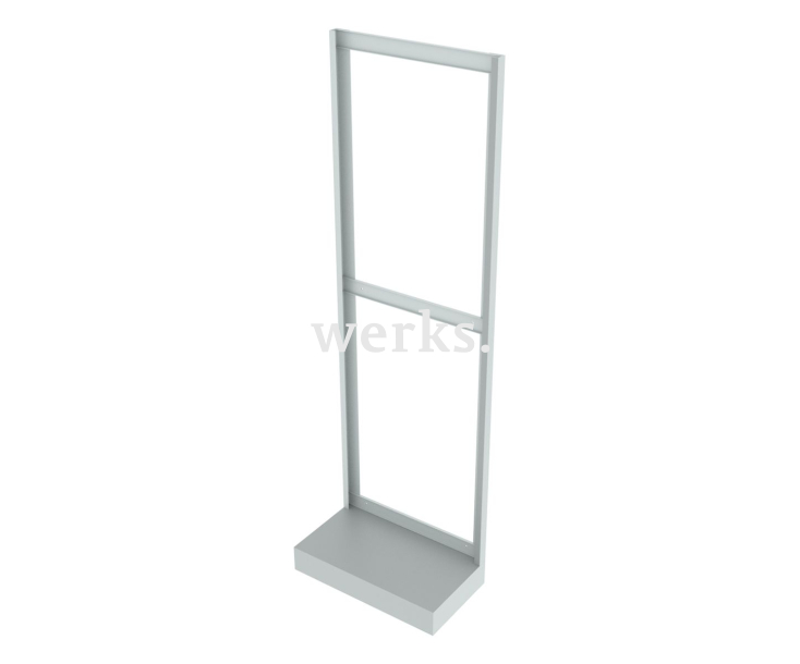 Напольная Стелла-техник Рама-FOX-V-405 , 605х325х1850мм, односторонняя с основанием