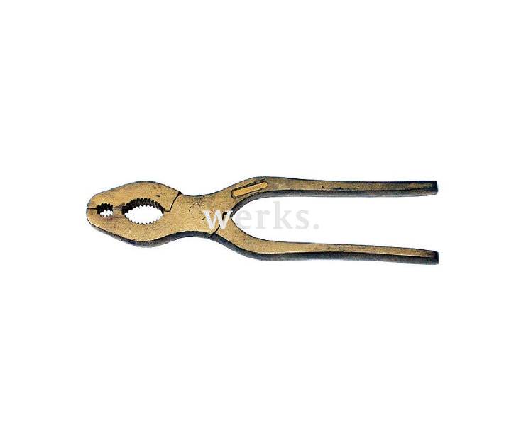 Плоскогубцы для газовых труб искробезопасные 210 мм, серия 014 Metalminotti 014-2100