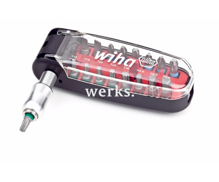 Набор с битами CroCo box Wiha 79792-01 35563, 17 предметов