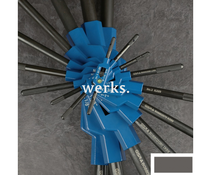 Вороток Нр. 4 стальной, Silver с уровнем Werks W.13992