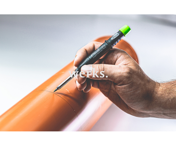 Набор для разметки с карандашом Pica-Dry и цветными грифелями Pica 30402 (3030+4020)