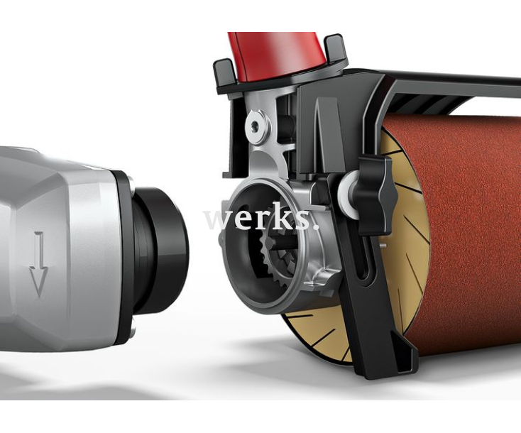 Сатинировальная машина 1400 Вт BSE 14-3 100 Flex 433411