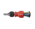 Универсальный магазинный держатель бит с трещоткой PrecisionBits C6,3 1/4" SL PH HEX Insider Stubby SwissGrip PB Swiss Tools PB 8453.R-30 V01