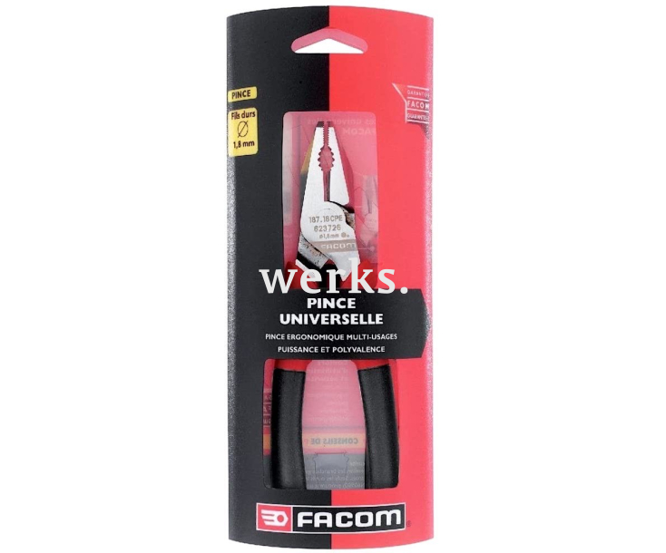 Плоскогубцы 160 мм комбинированные Facom 187.16CPE