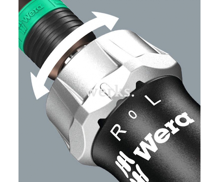 Kraftform Kompakt Pistol RA 4 набор с насадками (PH, PZ, TX) Wera, WE-051031