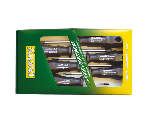 Отвёртка TORXET 6 шт. BLACK 68 Padre 6800000