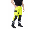 Сигнальные брюки Brodeks KS313 желтый/черный (62)